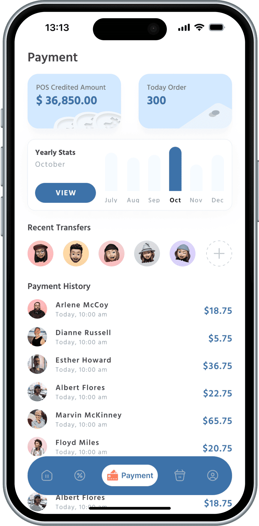 App screen 1